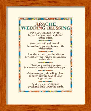 Apache Wedding Blessing
