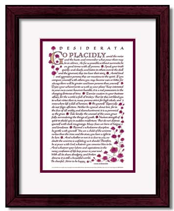 Desiderata