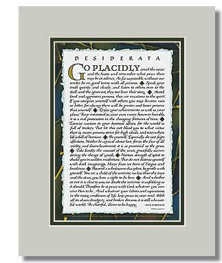 Desiderata