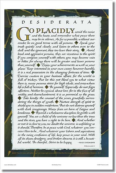 Desiderata