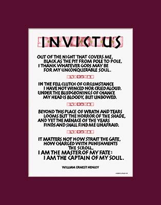 Invictu poem