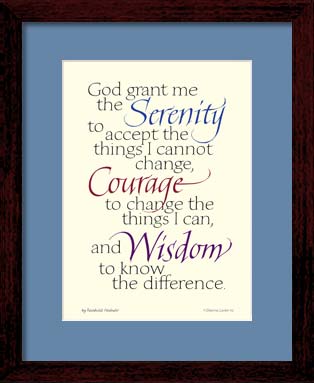 Serenity Prayer