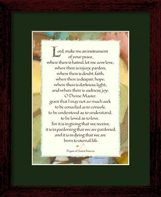 Prayer of Saint Francis