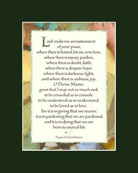 Prayer of St Francis