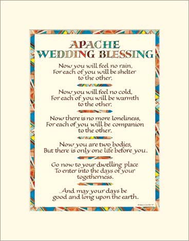 Apache Wedding Blessing