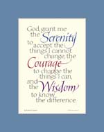 serenity prayer