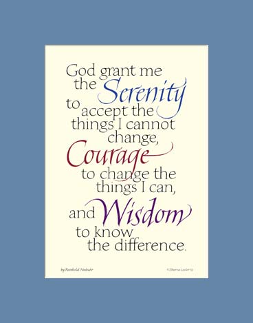 Serenity Prayer